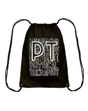Physical Therapist PT Drawstring Bag tile