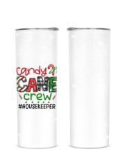 Housekeeper Glitter Tumbler tile