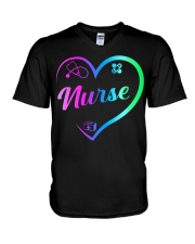 Nurse V-Neck T-Shirt tile