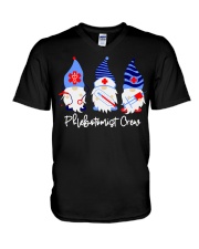 Phlebotomist V-Neck T-Shirt tile
