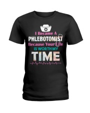 Phlebotomist Ladies T-Shirt tile