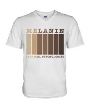 Clinical Psychologist V-Neck T-Shirt tile