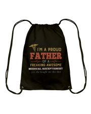 Medical Receptionist Drawstring Bag tile