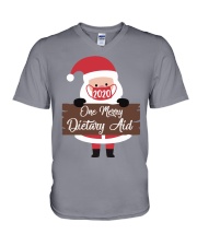 Dietary Aid Christmas V-Neck T-Shirt tile