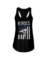Nurse Ladies Flowy Tank tile