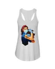 Nurse Ladies Flowy Tank tile