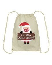 Medical Assistant - MA Christmas Drawstring Bag tile