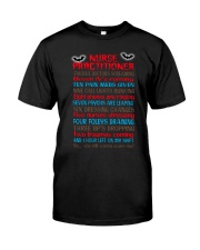 Nurse Practitioner - NP Classic T-Shirt front