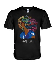 Patient Care Technician - PCT V-Neck T-Shirt tile