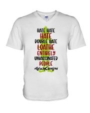 Caregiver V-Neck T-Shirt tile
