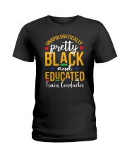 Train conductor Ladies T-Shirt tile