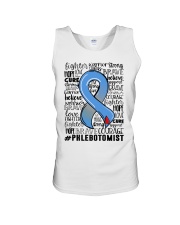Phlebotomist Unisex Tank tile