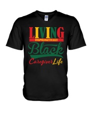 Caregiver V-Neck T-Shirt tile