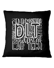 Dental Lab Tech Square Pillowcase tile