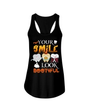 Your Smile Look Bootiful Ladies Flowy Tank tile