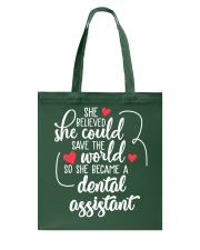 Dental Assistant Tote Bag tile