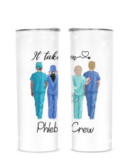 Phlebotomist Glitter Tumbler tile
