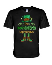 Housekeeper V-Neck T-Shirt tile