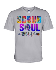 Scrub soul V-Neck T-Shirt tile