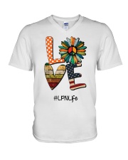 LPN Life V-Neck T-Shirt tile