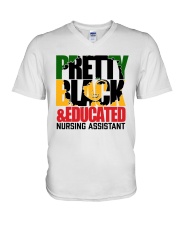 Nursing Assistant V-Neck T-Shirt tile
