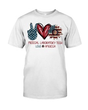 Medical Laboratory Tech Classic T-Shirt front