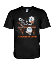 Caregiver V-Neck T-Shirt tile