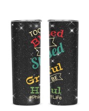 Phlebotomist Glitter Tumbler tile
