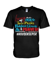 Housekeeper V-Neck T-Shirt tile