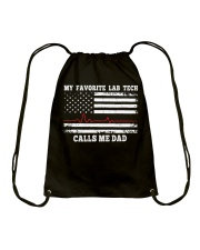 Lab Tech - Laboratory Technician Drawstring Bag tile