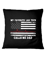 Lab Tech - Laboratory Technician Square Pillowcase tile