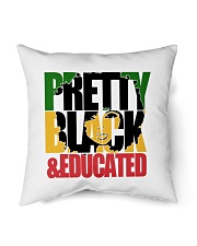 Pretty Black and Educated Indoor Pillow tile
