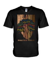 Dialysis Nurse V-Neck T-Shirt tile