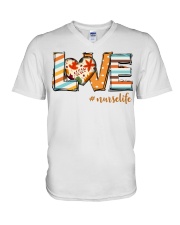 Nurse V-Neck T-Shirt tile