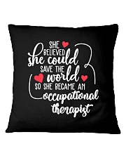 Occupational Therapist Square Pillowcase tile