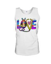 LOVE Easter Bunny Nurse Unisex Tank tile