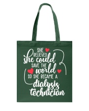 Dialysis Technician Tote Bag tile