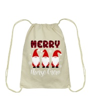 Nurse christmas Drawstring Bag tile