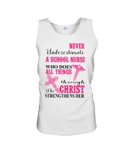 School Nurse Unisex Tank tile