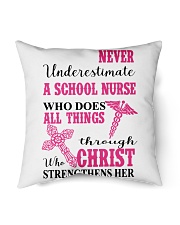 School Nurse Indoor Pillow tile