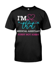 Medical Assistant Classic T-Shirt front