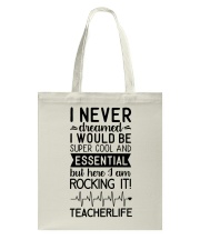 Teacher Life Tote Bag tile