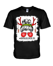 Housekeeper V-Neck T-Shirt tile