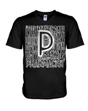 Pharmacist V-Neck T-Shirt tile
