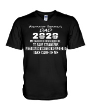 Respiratory Therapist - RT V-Neck T-Shirt tile