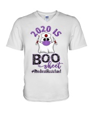 Medical Assistant - MA V-Neck T-Shirt tile