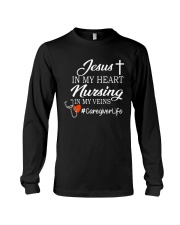 Caregiver life Long Sleeve Tee tile