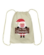 Paramedic Christmas Drawstring Bag tile