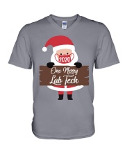 Lab Tech - Laboratory Technician Christmas V-Neck T-Shirt tile