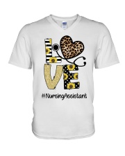 Nursing Assistant V-Neck T-Shirt tile